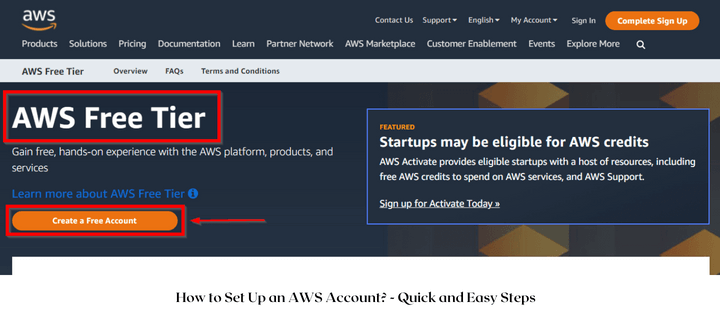 How to Set Up an AWS Account